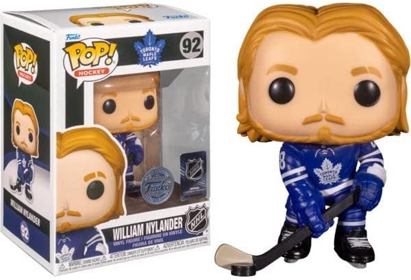 Funko PoP! NHL Hockey - William Nylander Toronto Maple Leafs Vinyl Figure, 10 cm Height