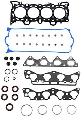 DNJ HGS297 MLS Cylinder Head Gasket Set/for 1996-2000/ Honda/Civic, Civic del Sol/ 1.6L/ SOHC/ L4/ 16V/ 1590cc, 97cid / D16Y5, D16Y7, D16Y8