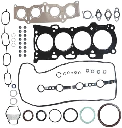 GXARTS Cylinder Engine Head Gasket Compatible with Toyota Camry Scion Lexus 2.4L MLS 2002 2003 2004 2005 2006 2007 2008 2009 2010 2011 Head Gasket Set 2AZFE Hybrid 2AZFXE 11115-28010, 11115-28011