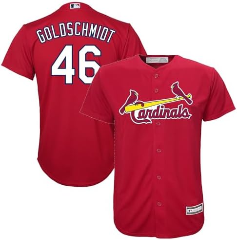 Paul Goldschmidt St. Louis Cardinals MLB Kids Youth 8-20 Red Alternate Player Jersey