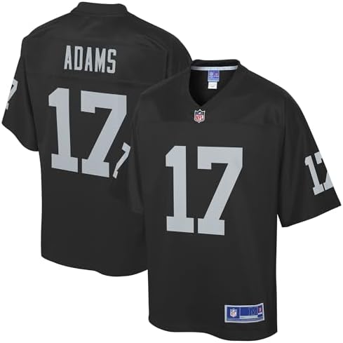 Men's Davante Adams Black Las Vegas Raiders Pro Line Jersey