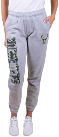 Ultra Game NBA Women's Super Soft Active Fleece Sweatpants Joggers