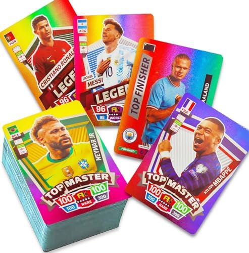 2022/23 World Cup Soccer Star Card, Trading Card, Colorful Gold Foils, Children's Gift,Non-Repeat,Not Original