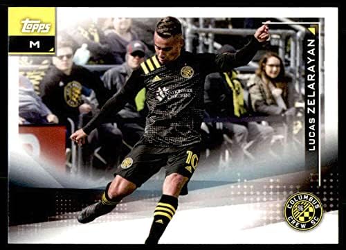 2021 Topps MLS #61 Lucas Zelarayan Columbus Crew SC Soccer Futbol Trading Card