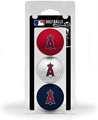 Team Golf MLB Regulation Size Golf Balls, 3 Pack, Full Color Durable Team Imprint