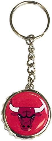 Pro Specialties NBA Sculpted Bottle Cap Key Chain with Opener