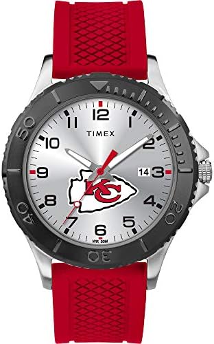 Timex NFL Gamer 42mm Watch – 2021 Super Bowl Champions Tampa Bay Buccaneers (Model: TW2V17200YZ)