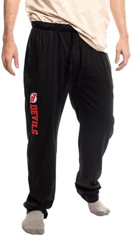 Calhoun NHL Mens Lightweight Cotton Jersey Lounge Pants