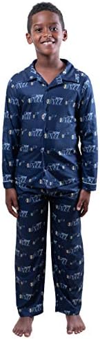 Ultra Game Boys 2 Piece Tee Shirt & Lounge Pants Pajama Set