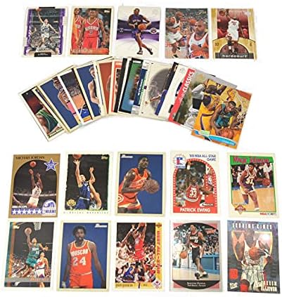 40 Basketball Hall-of-Fame & Superstar Cards Collection Including Players such as Michael Jordan, Magic Johnson, LeBron James. Ships in Protective Plastic Case Perfect for Gift Giving.