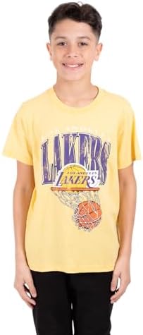 Ultra Game NBA Boys Super Soft Distressed T-Shirt