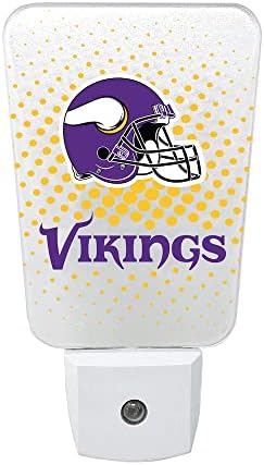 Party Animal NFL Minnesota Vikings Team Night Light, Team Color